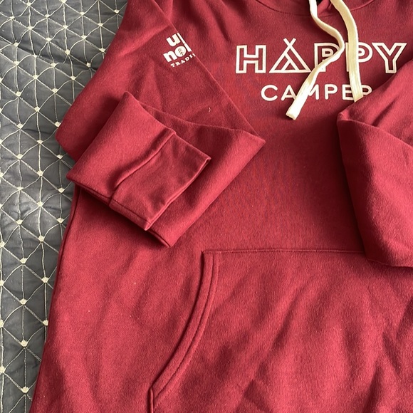 Up North Trading Company Men’s Happy Camper Hoodie - Picture 3 of 4